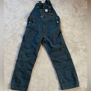 Carhartt black work overalls size 34X32